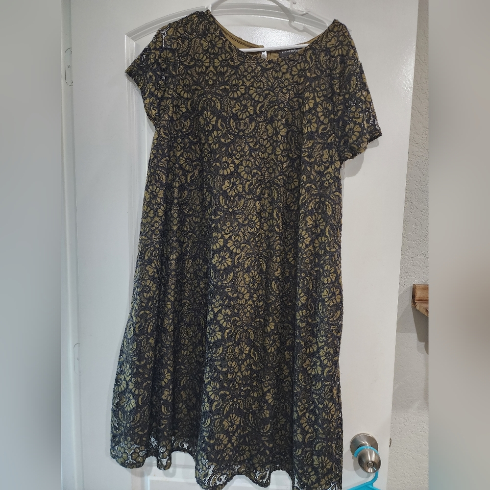 Lane Bryant 14/16 Black Dress
